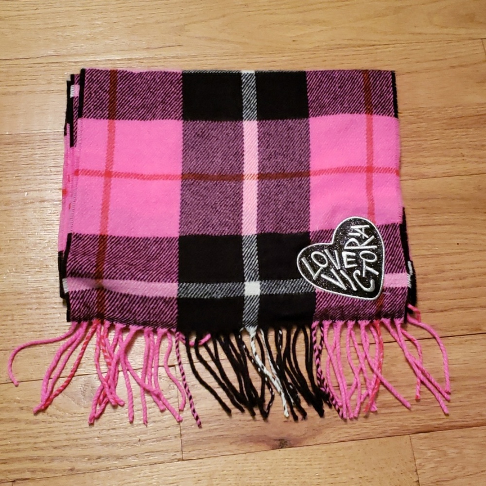 Victoria secret plaid scarf